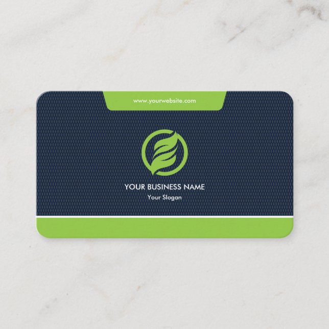 Professional Modern QR Code Custom Personalised Business Card (Front)