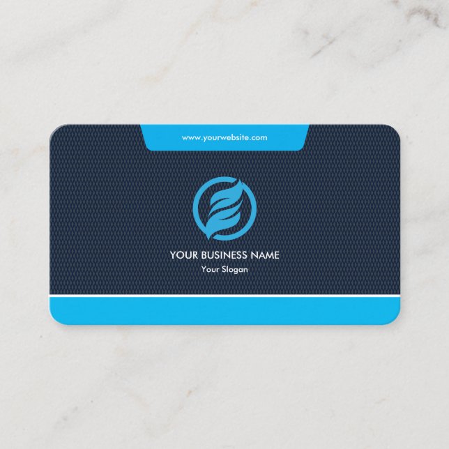 Professional Modern QR Code Custom Personalised Business Card (Front)