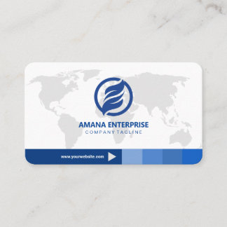 Professional Modern QR Code Custom Personalised Business Card