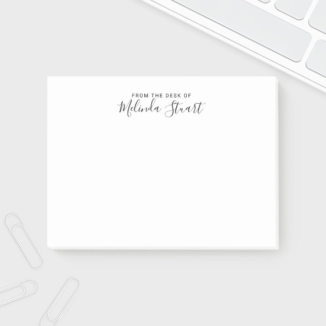 Professional Modern Script Post-it Notes (Creator Uploaded)