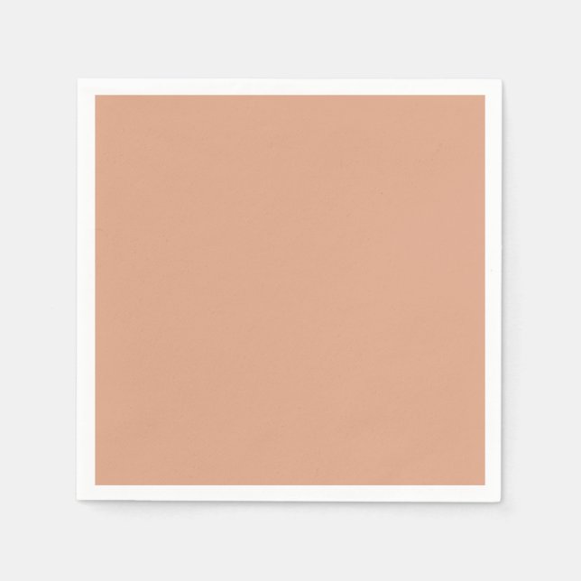 Professional Modern Simple Plain Tumbleweed Colour Napkin (Front)