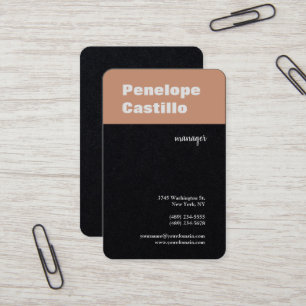 Professional Modern Simple Stylish Business Card
