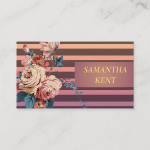 Professional Modern sweet floral Business Card