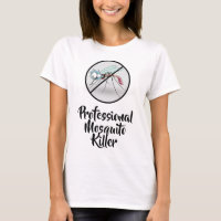 Professional Mosquito Killer Funny White