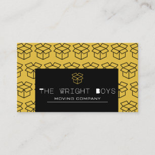 Professional Moving Company Business Card
