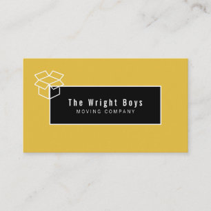 Professional Moving Company Business Card