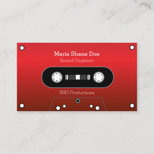 Professional Musician Business Card