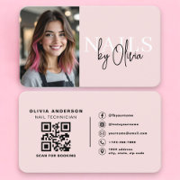 Professional Nail Artist Photo QR Code