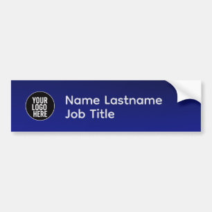 Professional Name Logo Bumper Sticker
