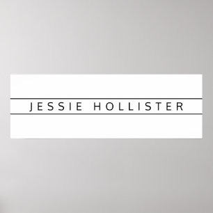 Professional Name Poster