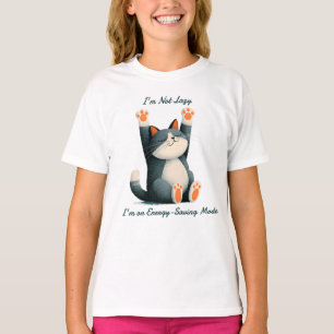 Professional Nap Taker Funny Sleeping Cat T-Shirt