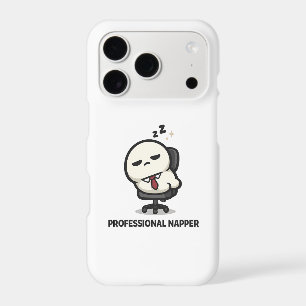 Professional Napper - Cute Tired Character Office 