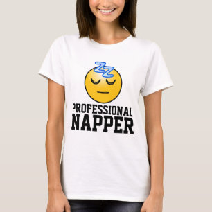 PROFESSIONAL NAPPER funny T-SHIRTS