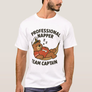 Professional Napper Team Captain T-Shirt