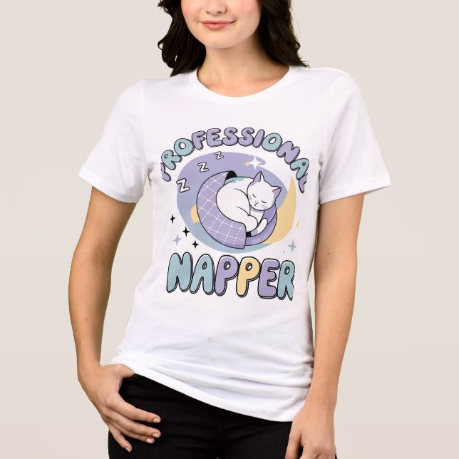 Professional Napper Tri-Blend Shirt (Front)