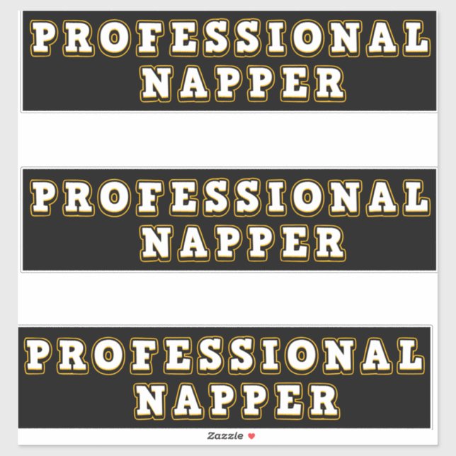 Professional Napper Typography (Sheet)
