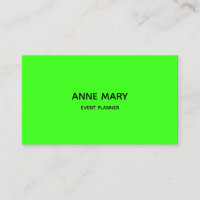Professional Neon Green Modern Colourful Bright