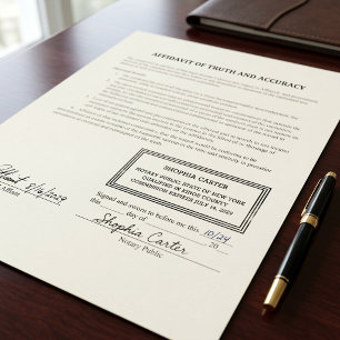 Professional Notary Public   Custom Name & Commiss Self-inking Stamp
