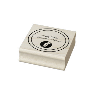 Professional Notary Public Office Rubber Stamp