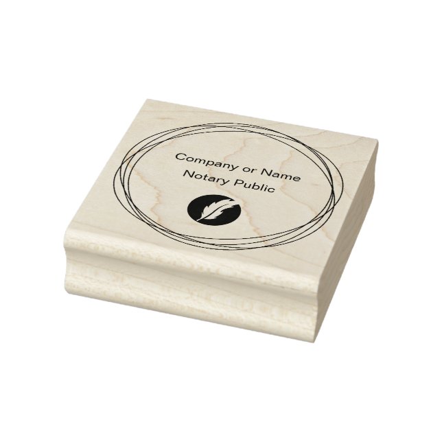 Professional Notary Public Rubber Stamp  (Stamp)