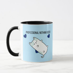 Professional Nothing-Doer Funny Mini Dog Coffee Mug