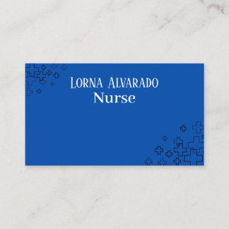 Professional Nurse Business Card Template