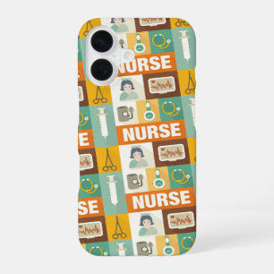 Professional Nurse Iconic Designed iPhone 16 Case
