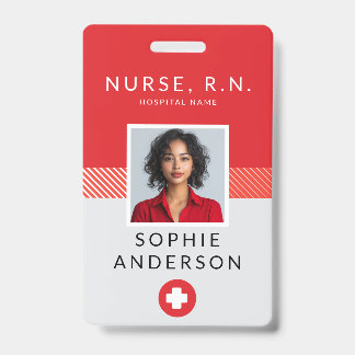 Professional Nurse ID Badge