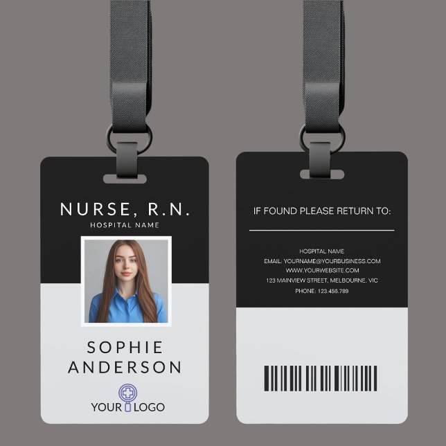 Professional Nurse ID Badge (Creator Uploaded)