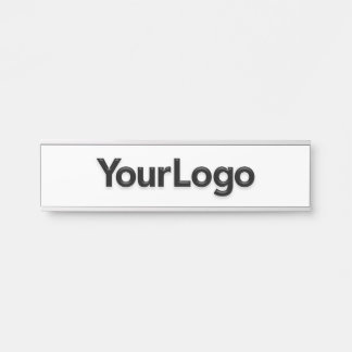 Professional Office Desk Job Custom Business Logo Door Sign