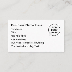 Professional Office Executive Logo Business Cards