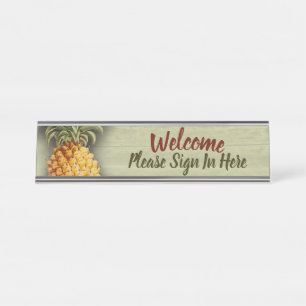 Professional Office Welcome Reception Sign
