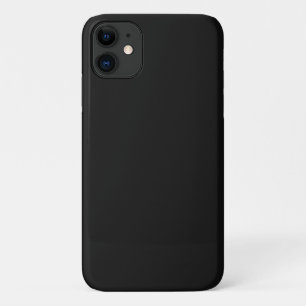 Professional Onyx Black Colour   Classic Elegant  iPhone 11 Case