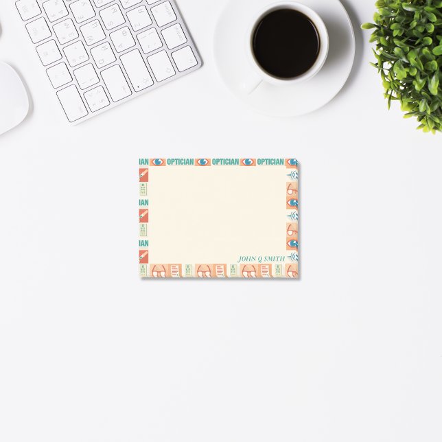 Professional Optician•Custom Post-it Notes (Creator Uploaded)