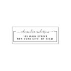 Professional or Personal Elegant Return Address