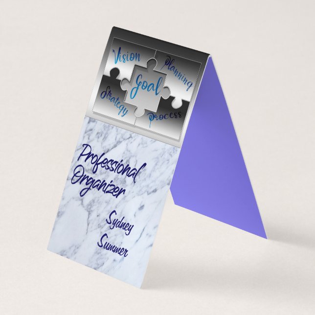 Professional Organiser Business Card (Back)