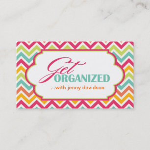 Professional Organiser Business Cards