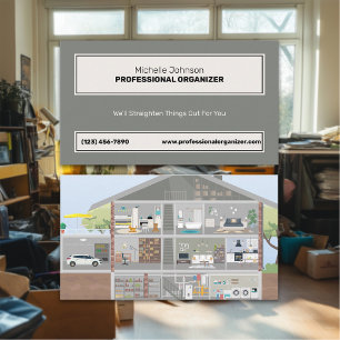 Professional Organizer Business Card