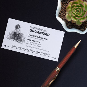 Professional Organizer Business Card