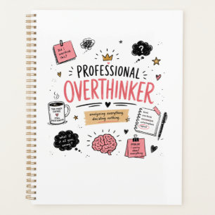  Professional Overthinker Planner
