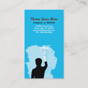 professional painter business card
