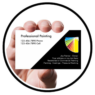 Professional Painter Business Cards