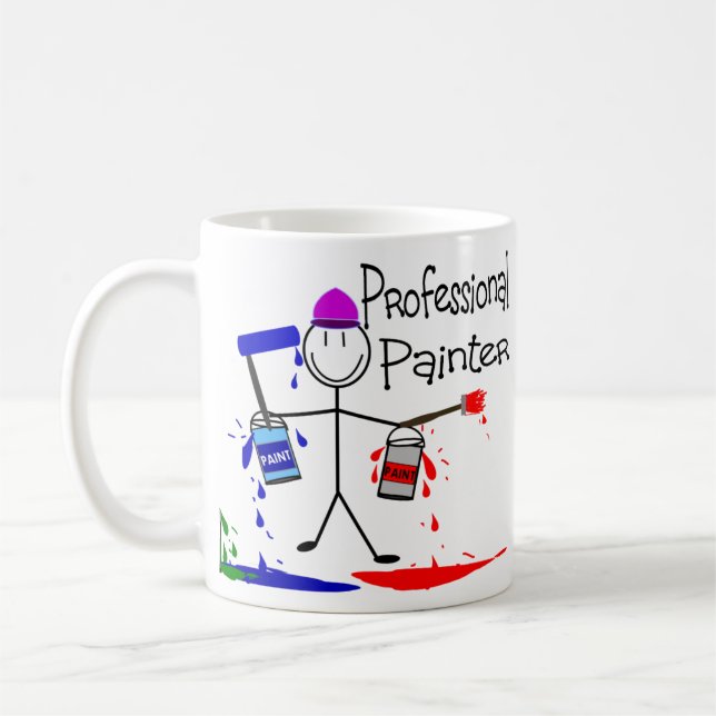 Professional Painter Coffee Mug (Left)