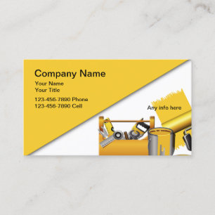 Professional Painter Design Business Card