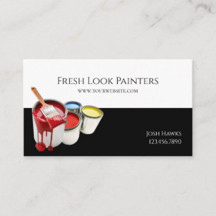 Professional Painting Company Business Card