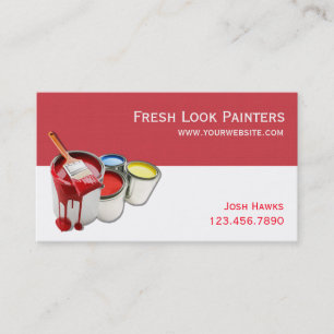 Professional Painting Company Business Card