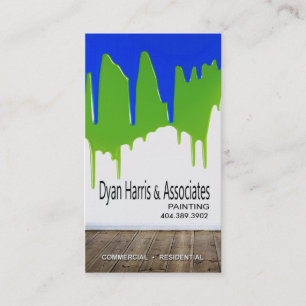 Professional Painting, Painters, Home Improvement Business Card