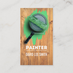 Professional Painting Service Business Card