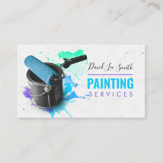 Professional Painting Service Business Card