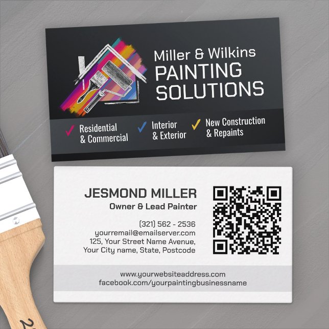 Professional Painting Services - House Painter Business Card (Creator Uploaded)